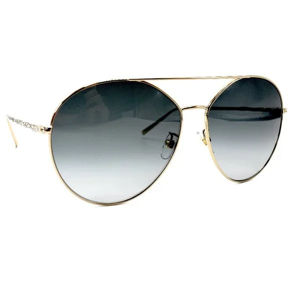 NEW GIVENCHY GV7170/G/S 2F7 GOLD GREY AUTHENTIC SUNGLASSES 64-15 ITALY - Picture 2 of 7